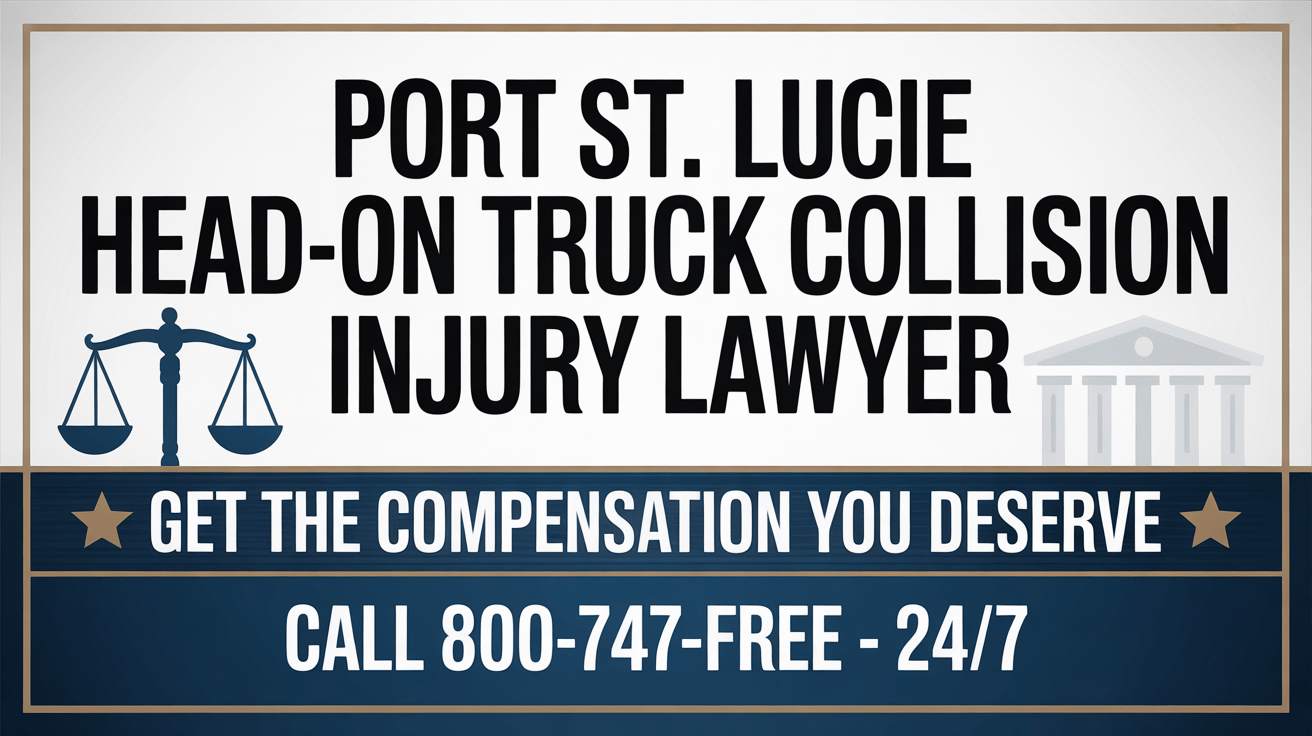 Port St. Lucie Head-On Truck Collision Lawyer