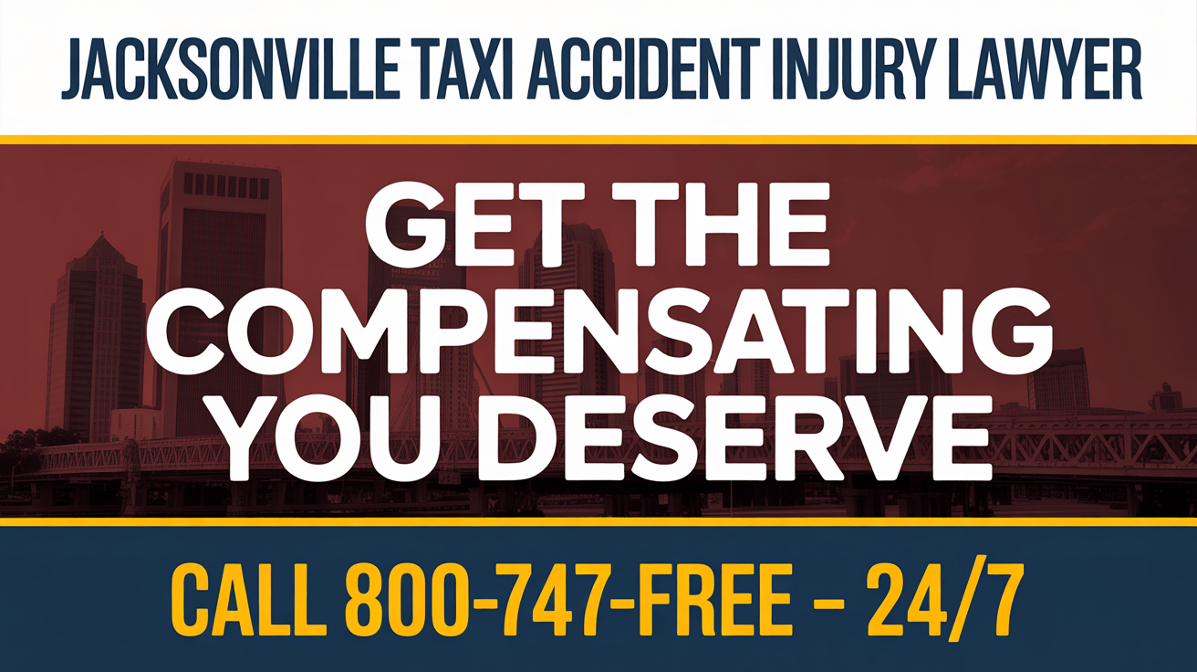 Abogado de Lesiones por Accidentes de Taxi en Jacksonville