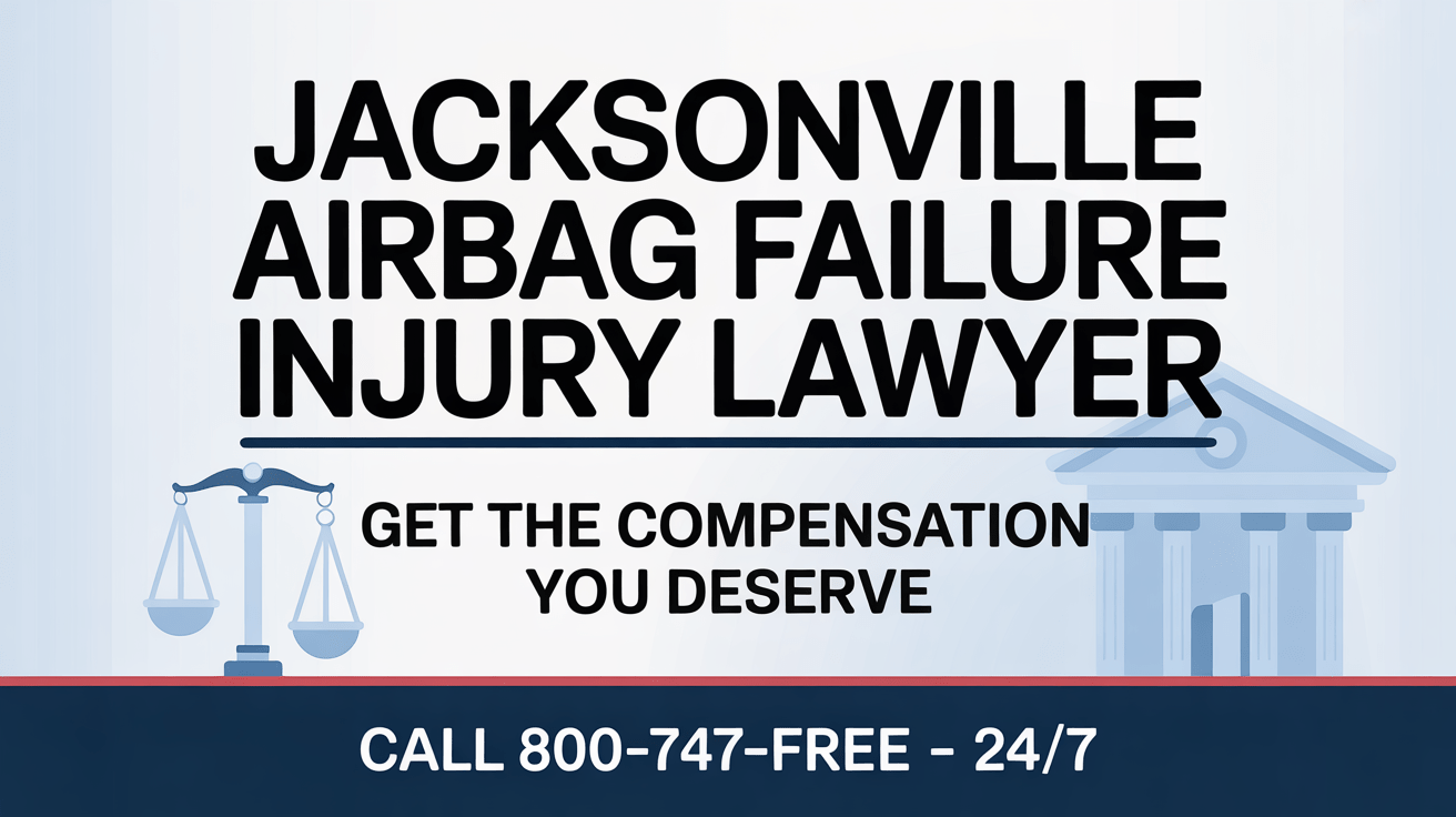 Abogado de Lesiones por Fallo de Airbag en Jacksonville