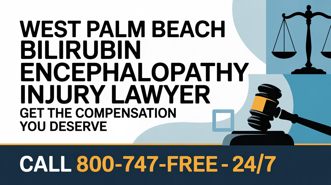 Abogado de Lesiones por Encefalopatía Bilirrubina en West Palm Beach