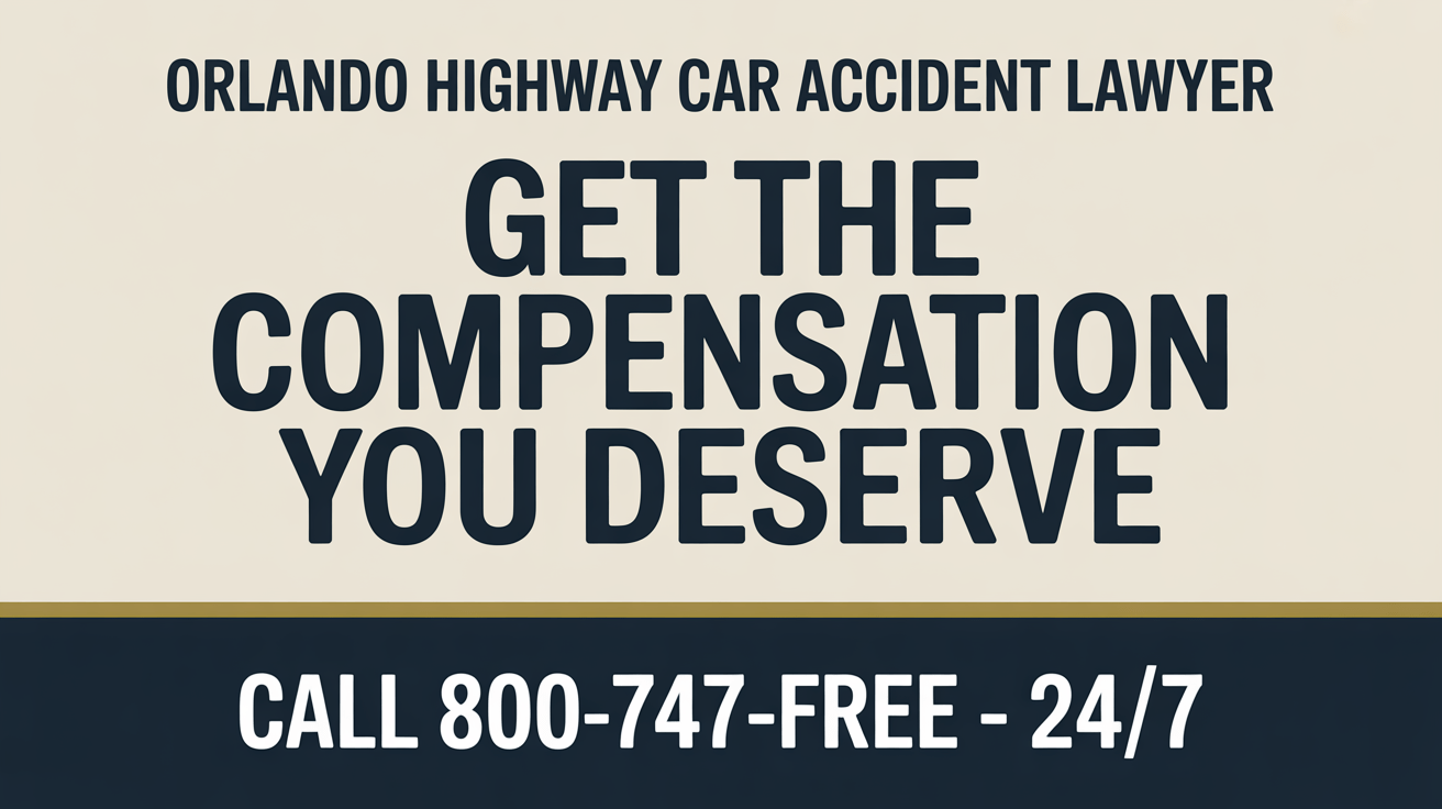 Abogado de Accidentes de Carro en la Carretera de Orlando