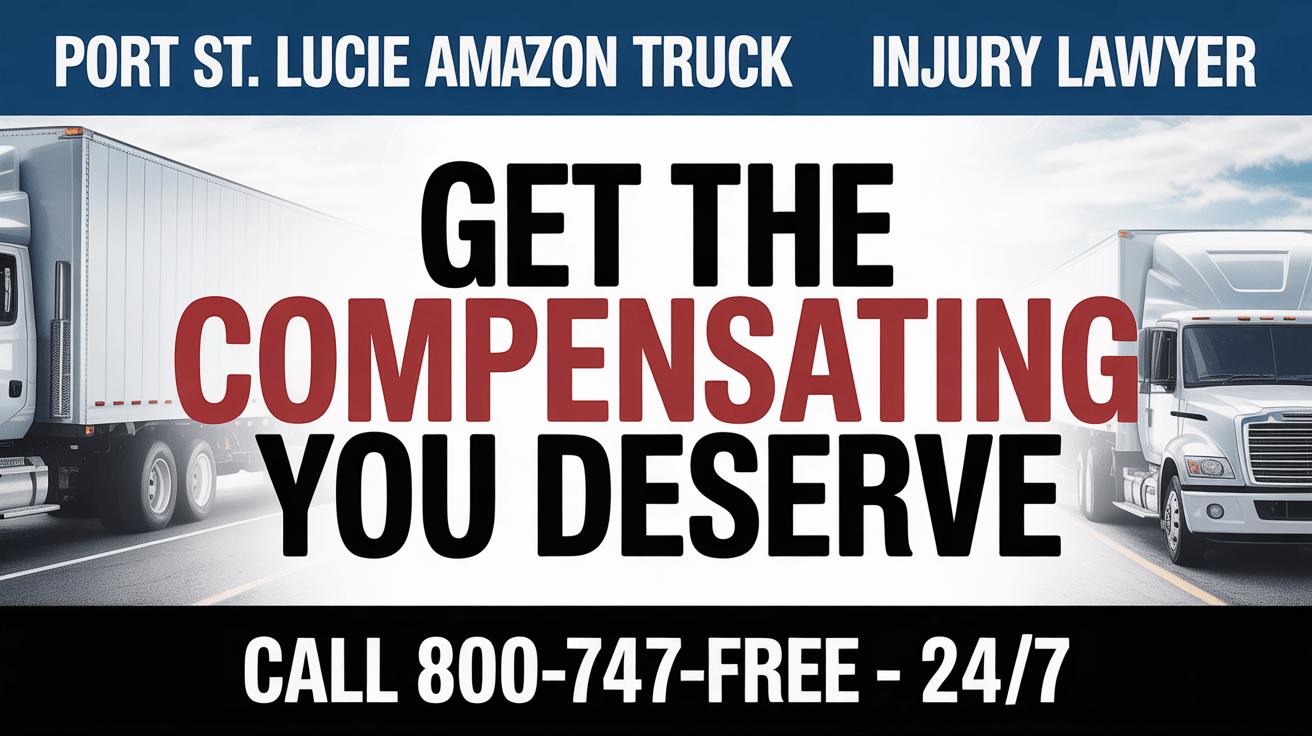 Abogado de Lesiones por Accidentes de Camiones de Amazon en Port St. Lucie