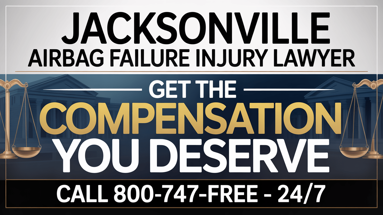 Abogado de lesiones por falla de airbag en Jacksonville