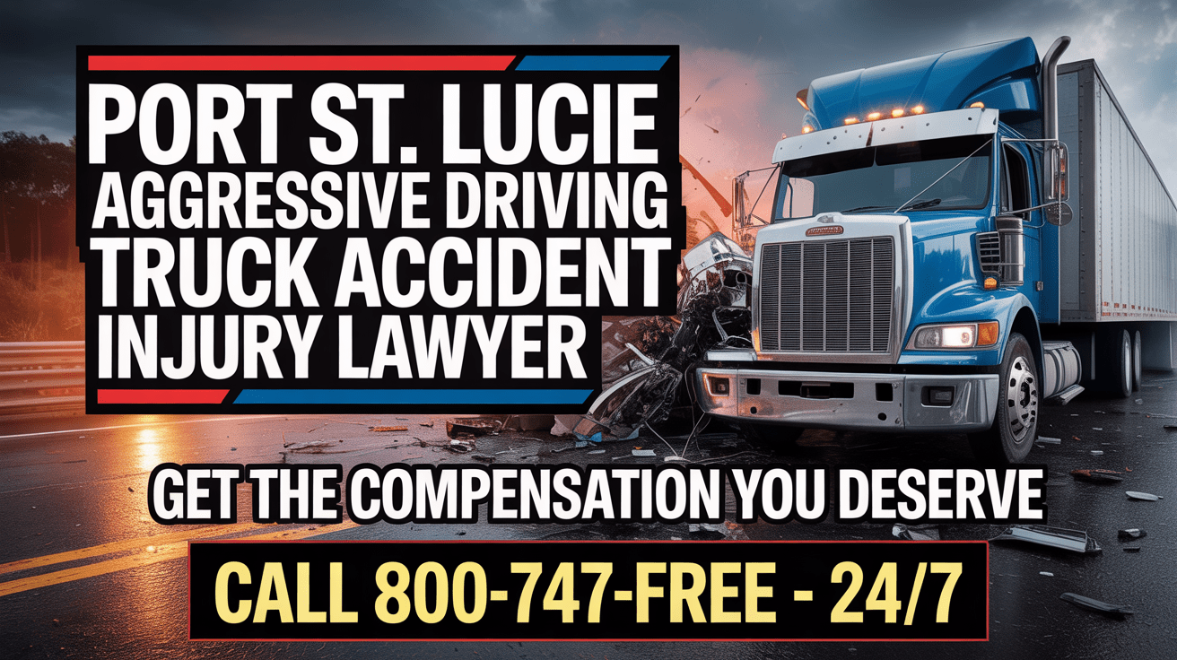 Port St. Lucie Aggressive Driving Truck Accident Lawyer