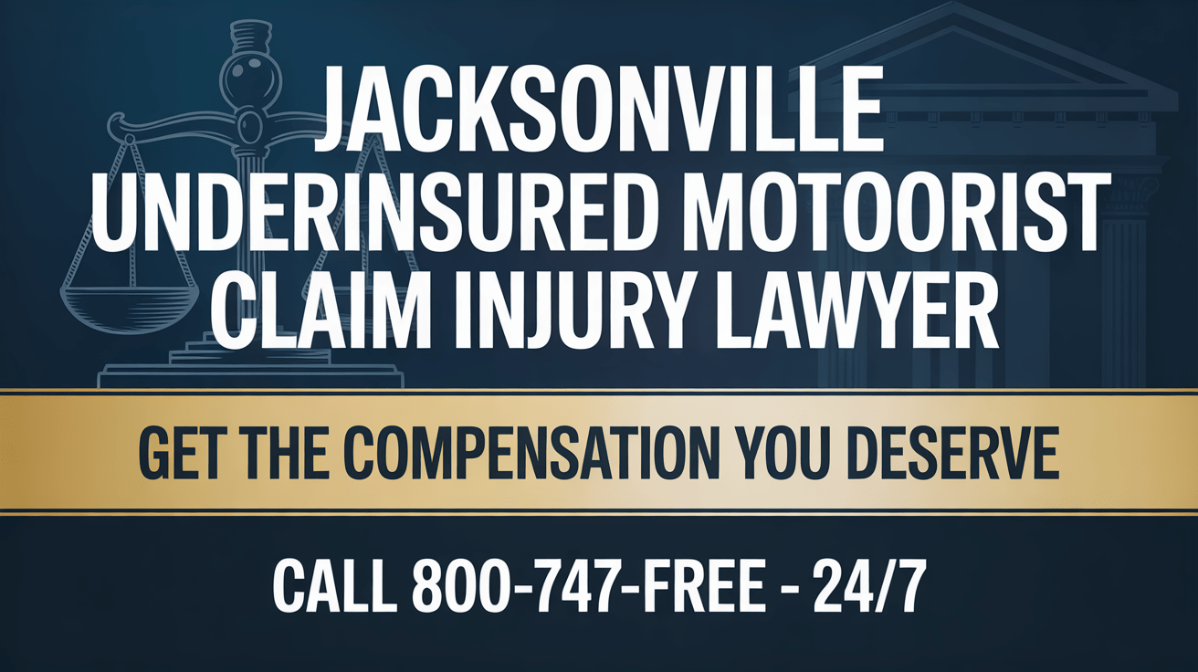 Abogado de lesiones por reclamación de automovilista subasegurado en Jacksonville