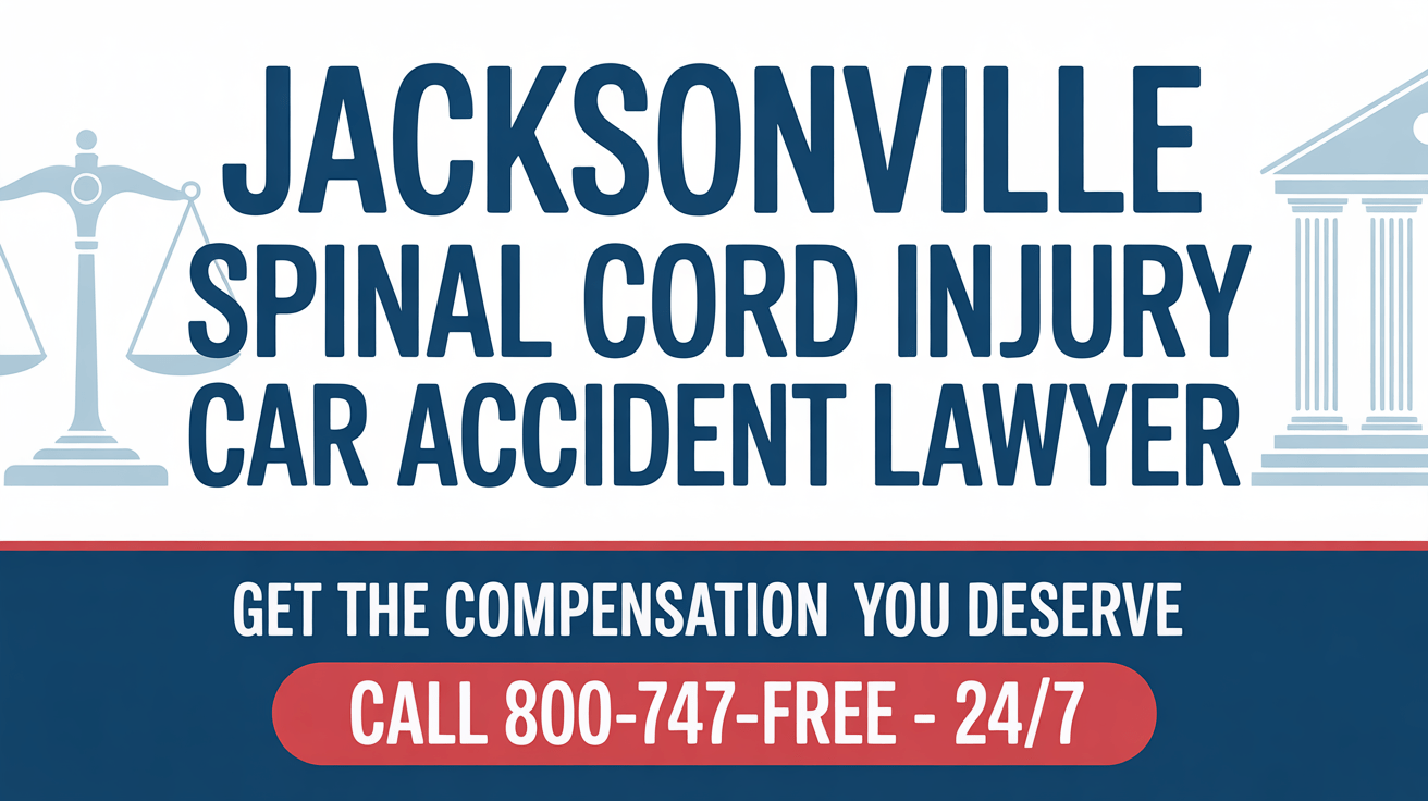 Abogado de Accidentes de Coche con Lesiones de Médula Espinal en Jacksonville