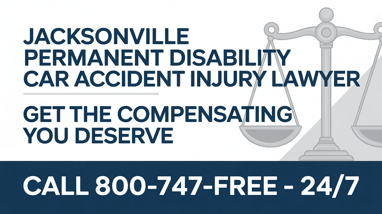 Abogado de Lesiones por Accidentes de Automóvil con Discapacidad Permanente en Jacksonville
