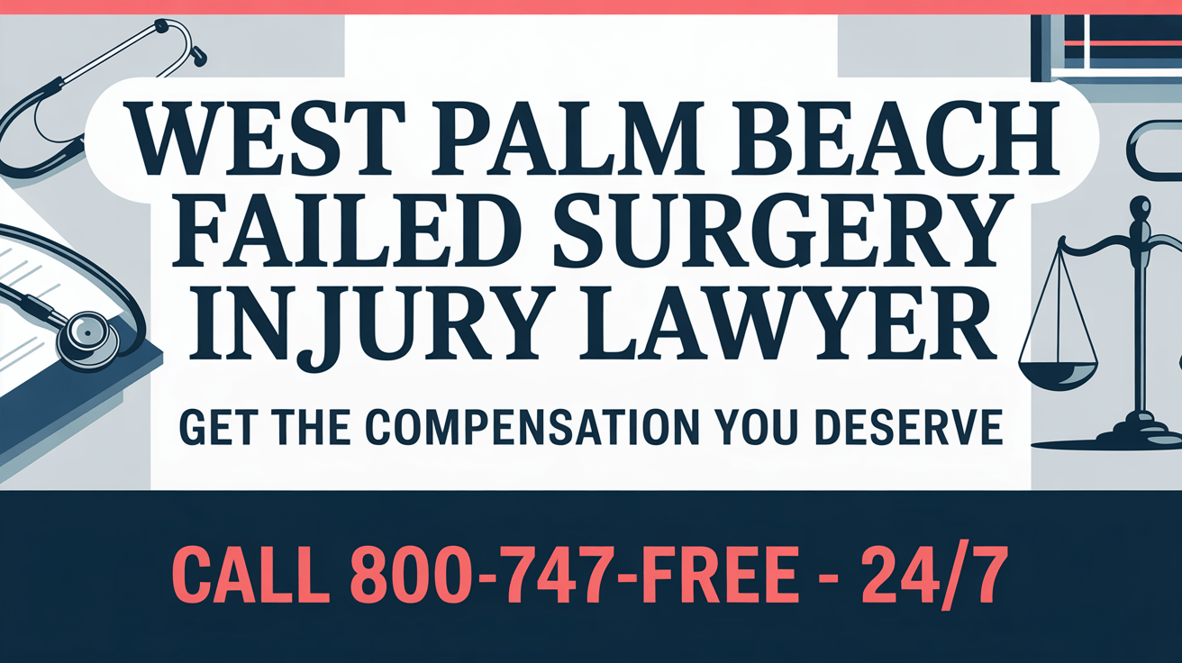 Abogado de Lesiones por Cirugía Fallida en West Palm Beach