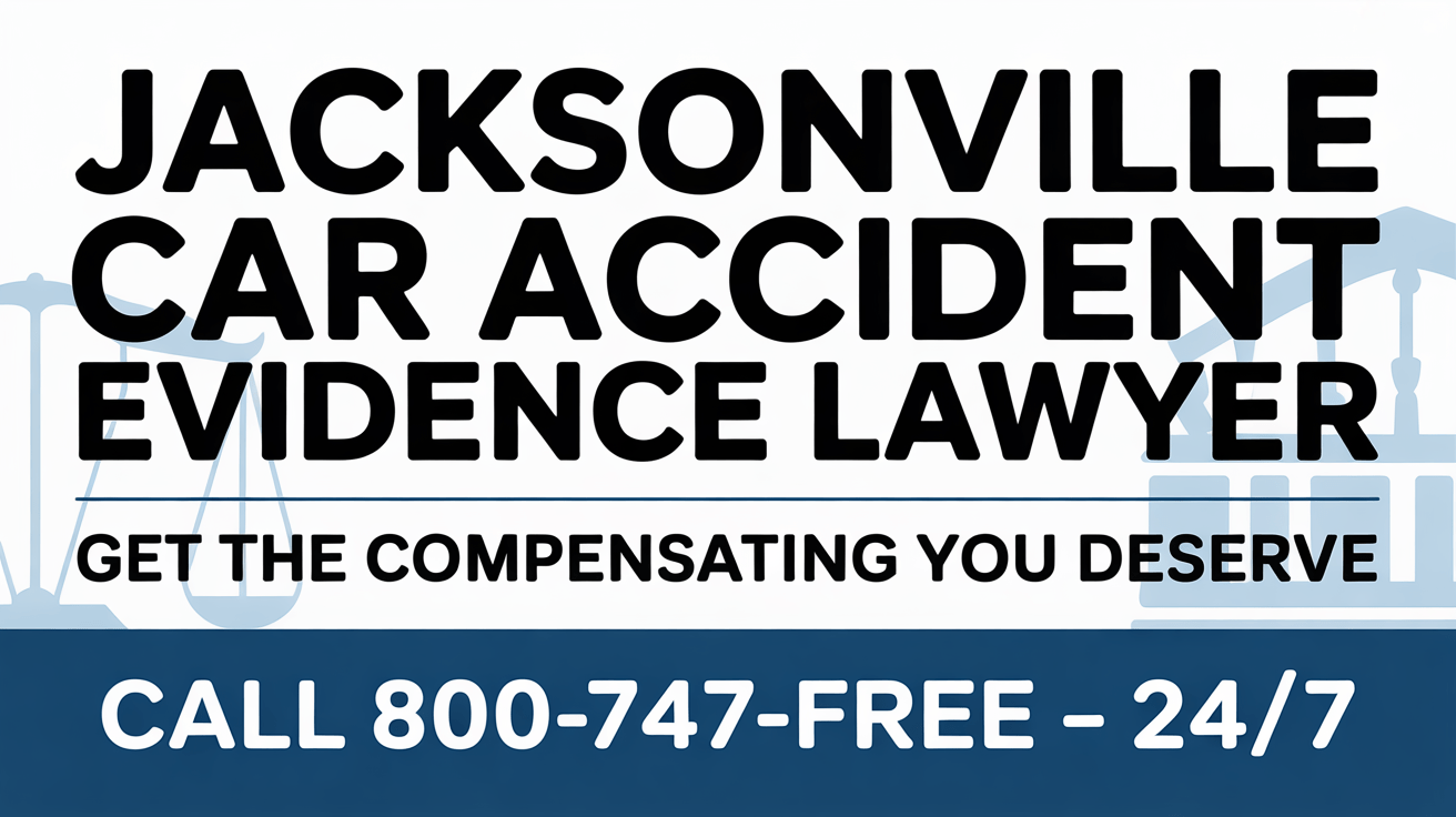 Abogado de Evidencia de Accidentes de Auto en Jacksonville