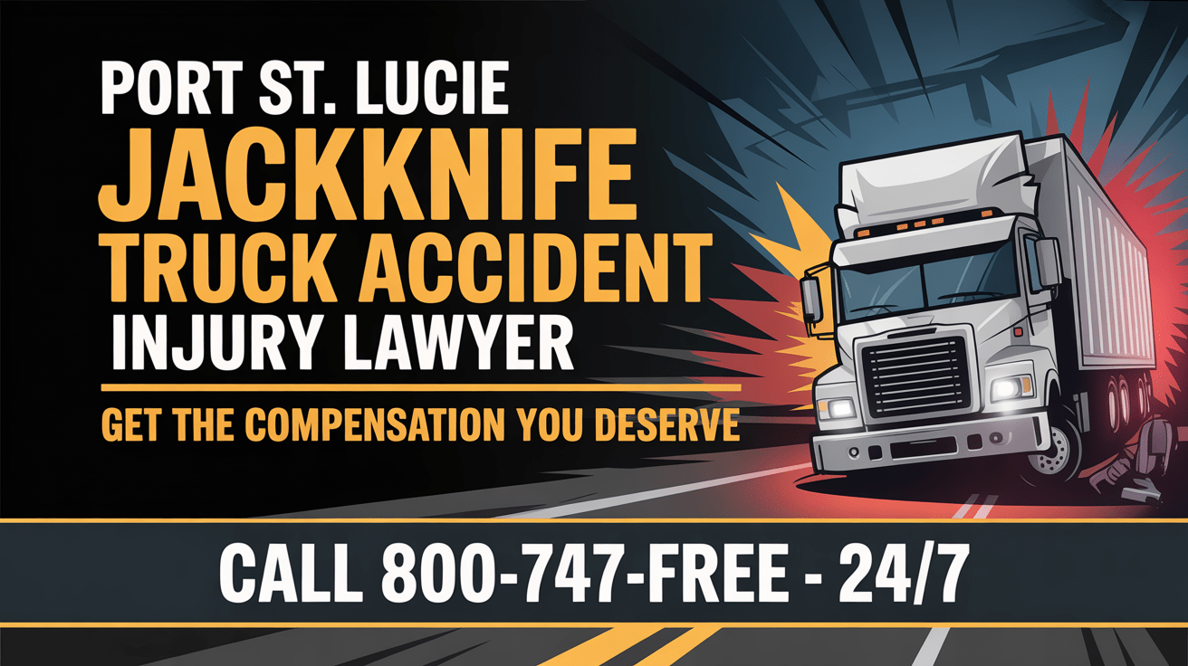 Port St. Lucie Jackknife Truck Accident Lawyer