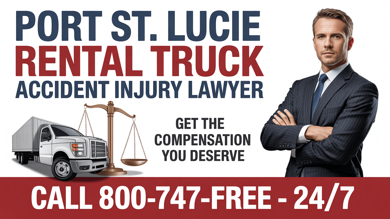 Port St. Lucie Rental Truck Accident Injury Lawyer