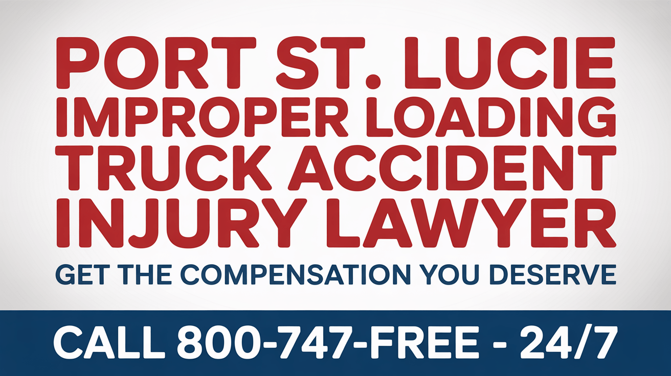 Port St. Lucie Improper Loading Truck Accident Lawyer