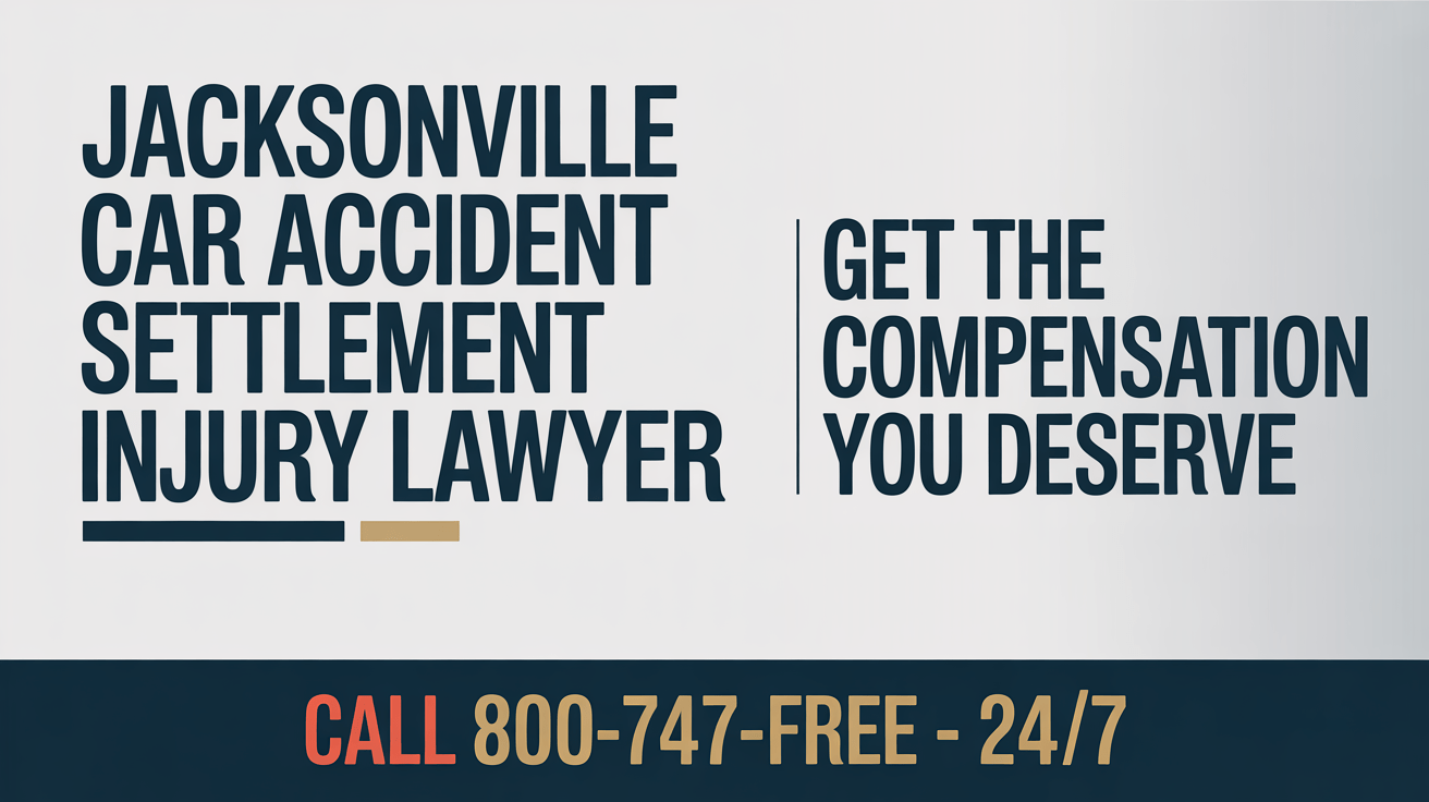 Abogado de Lesiones por Accidentes de Auto en Jacksonville