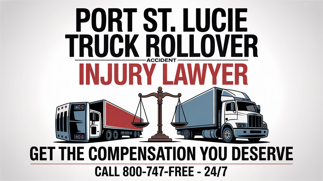 Abogado de Accidentes de Vuelco de Camión en Port St. Lucie