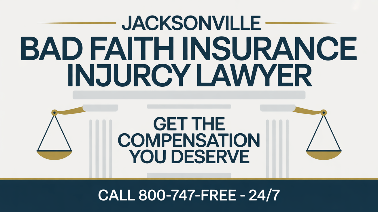 Jacksonville Bad Faith Insurance Injury Lawyer