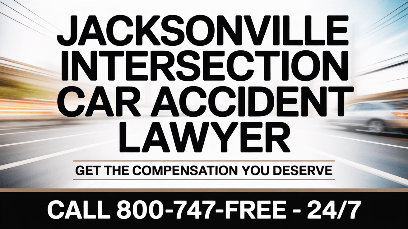 Jacksonville Intersection Car Accident Injury Lawyer