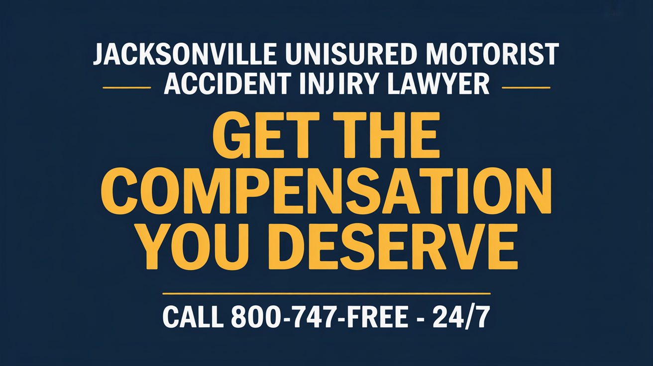 Jacksonville Uninsured Motorist Accident Injury Lawyer