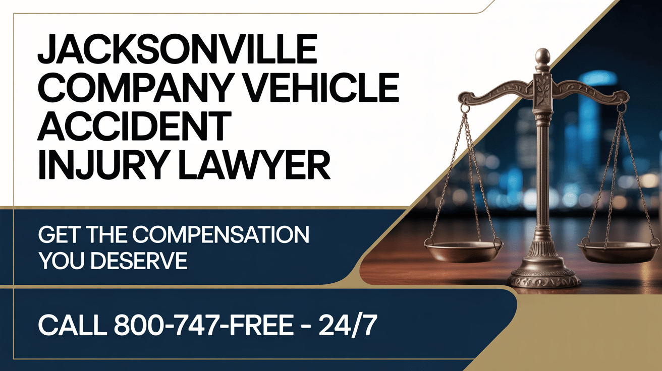 Abogado de lesiones por accidente de vehículo de empresa en Jacksonville