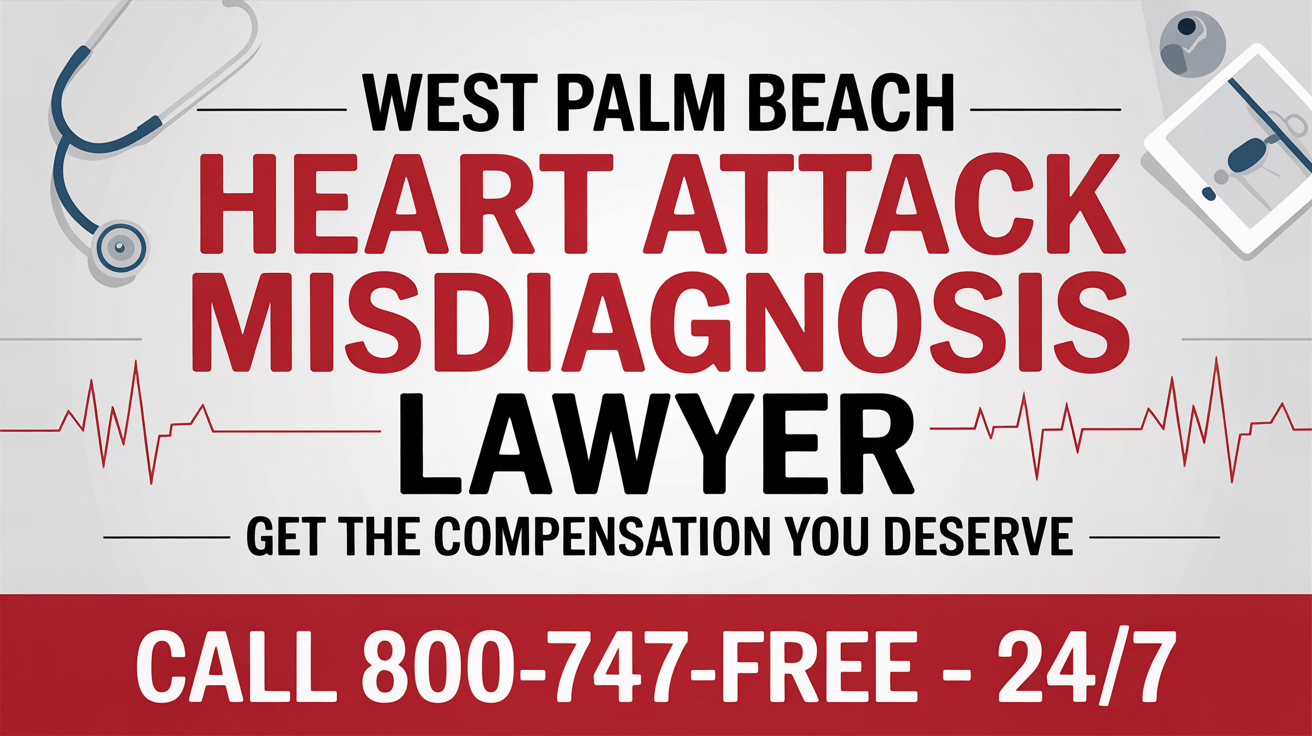 Abogado de diagnóstico erróneo de infarto en West Palm Beach