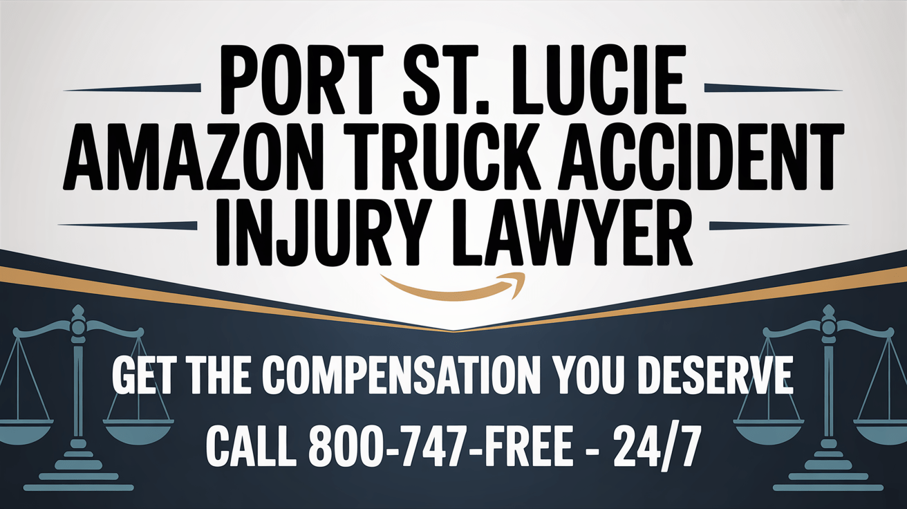 Abogado de Lesiones por Accidentes de Camiones de Amazon en Port St. Lucie
