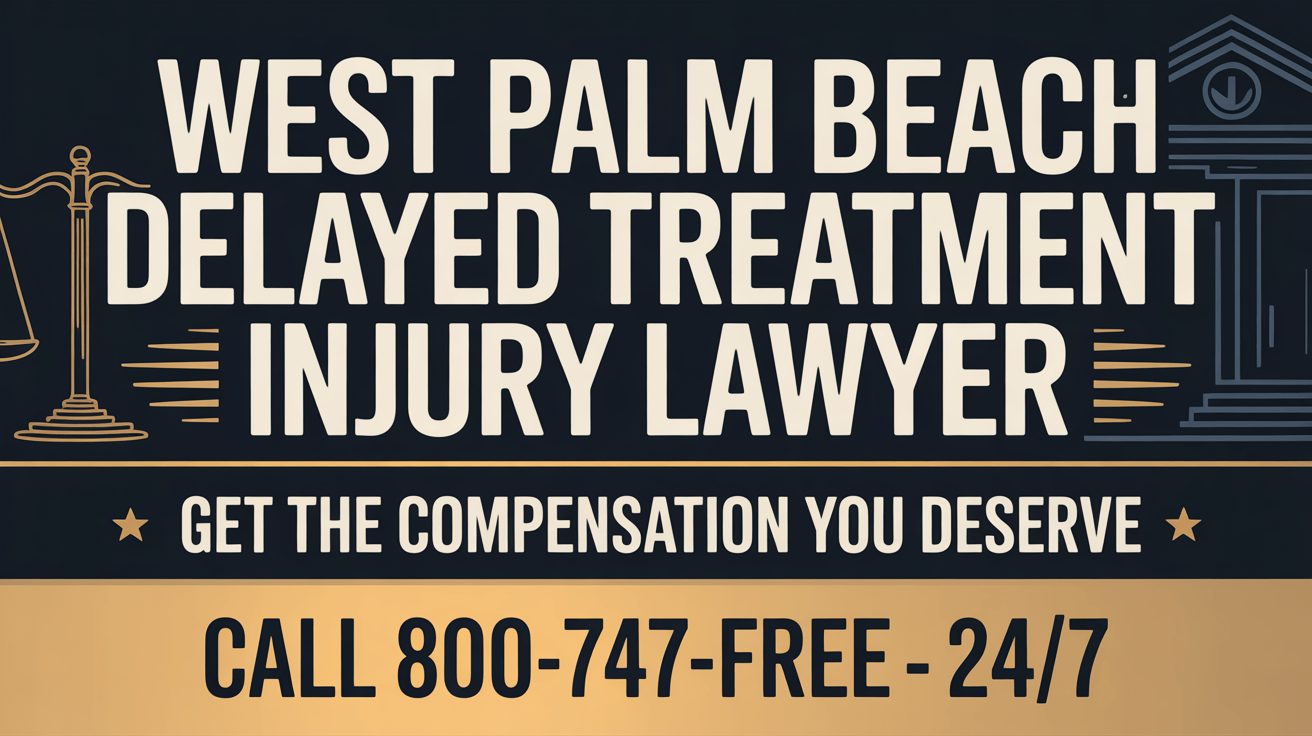 Abogado de Lesiones por Tratamiento Retrasado en West Palm Beach