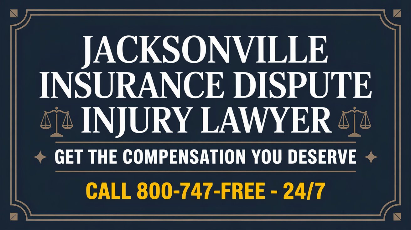 Jacksonville Insurance Dispute Injury Lawyer