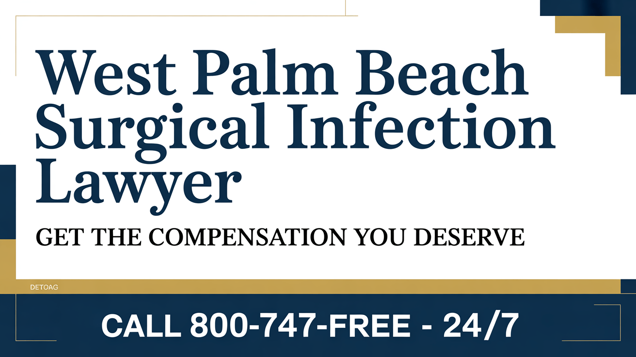 Abogado de Lesiones por Infección Quirúrgica en West Palm Beach