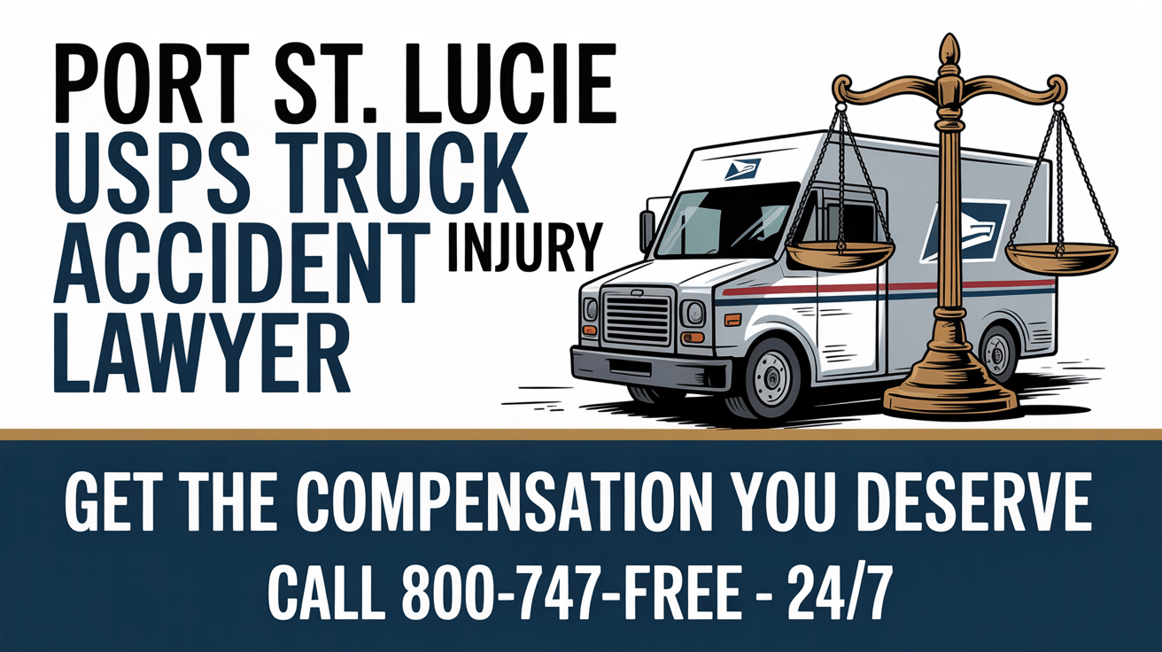 Abogado de Lesiones por Accidente de Camión de USPS en Port St. Lucie