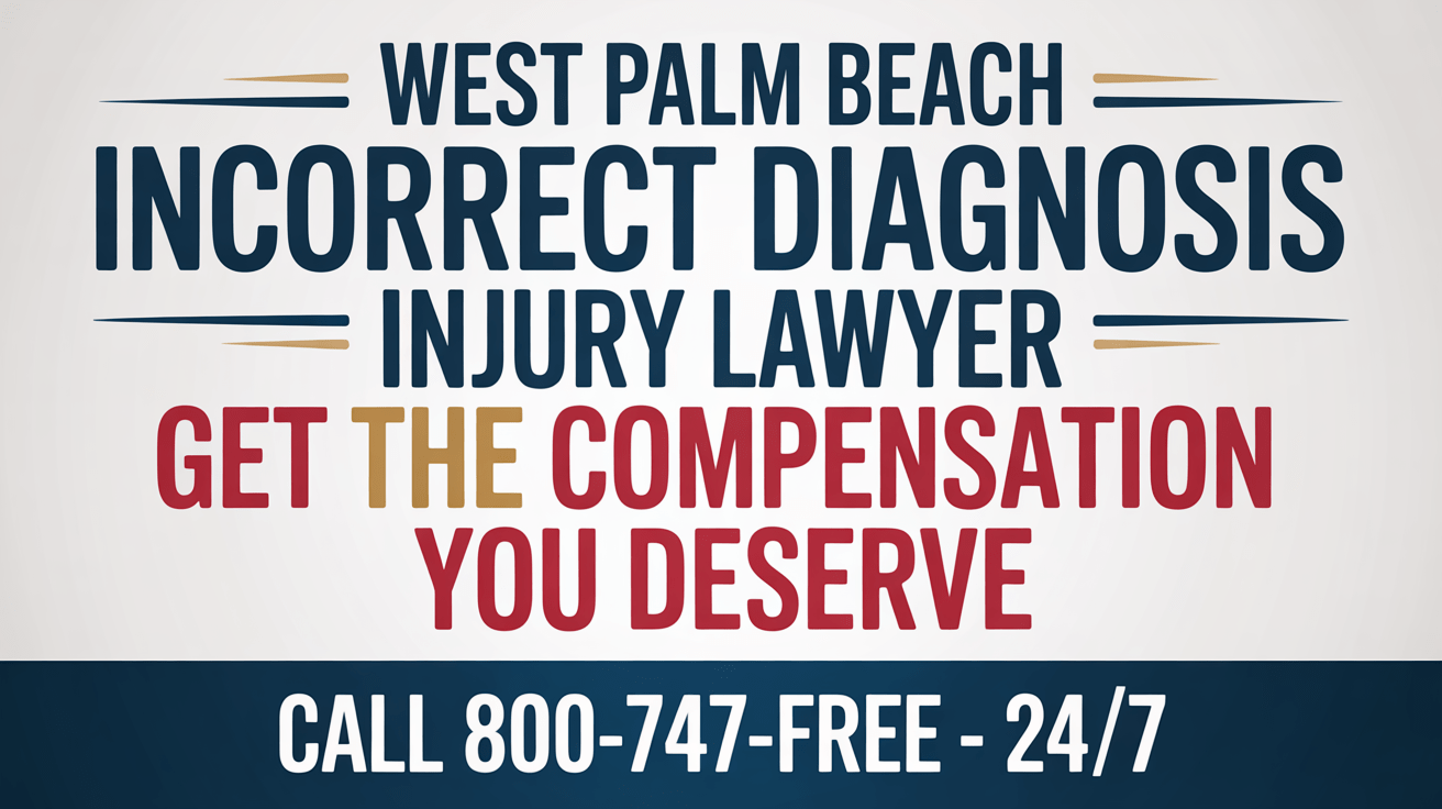 West Palm Beach Incorrect Diagnosis Injury Lawyer
