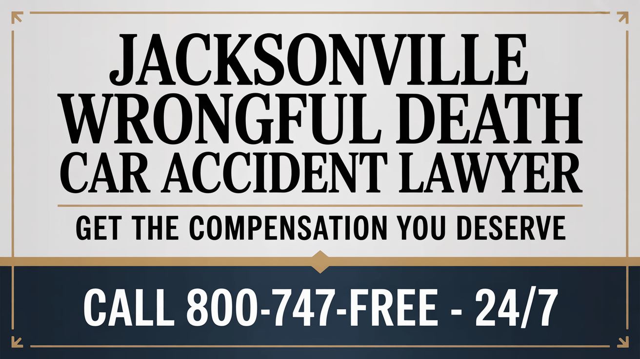 Abogado de Accidentes de Automóvil por Muerte por Negligencia en Jacksonville