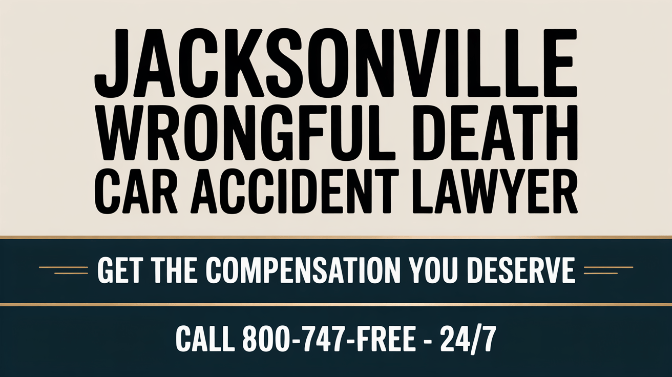 Abogado de Accidentes Automovilísticos por Muerte Injusta en Jacksonville