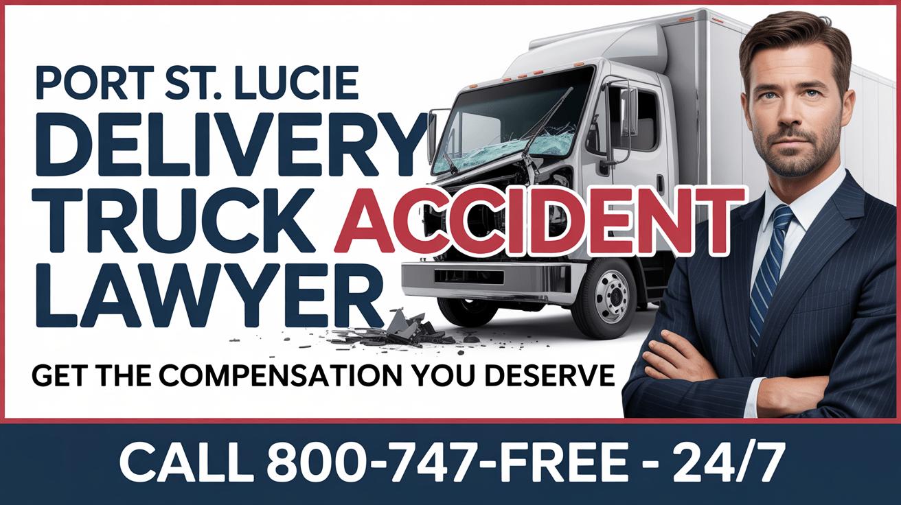 Abogado de Accidentes de Camiones de Entrega en Port St. Lucie