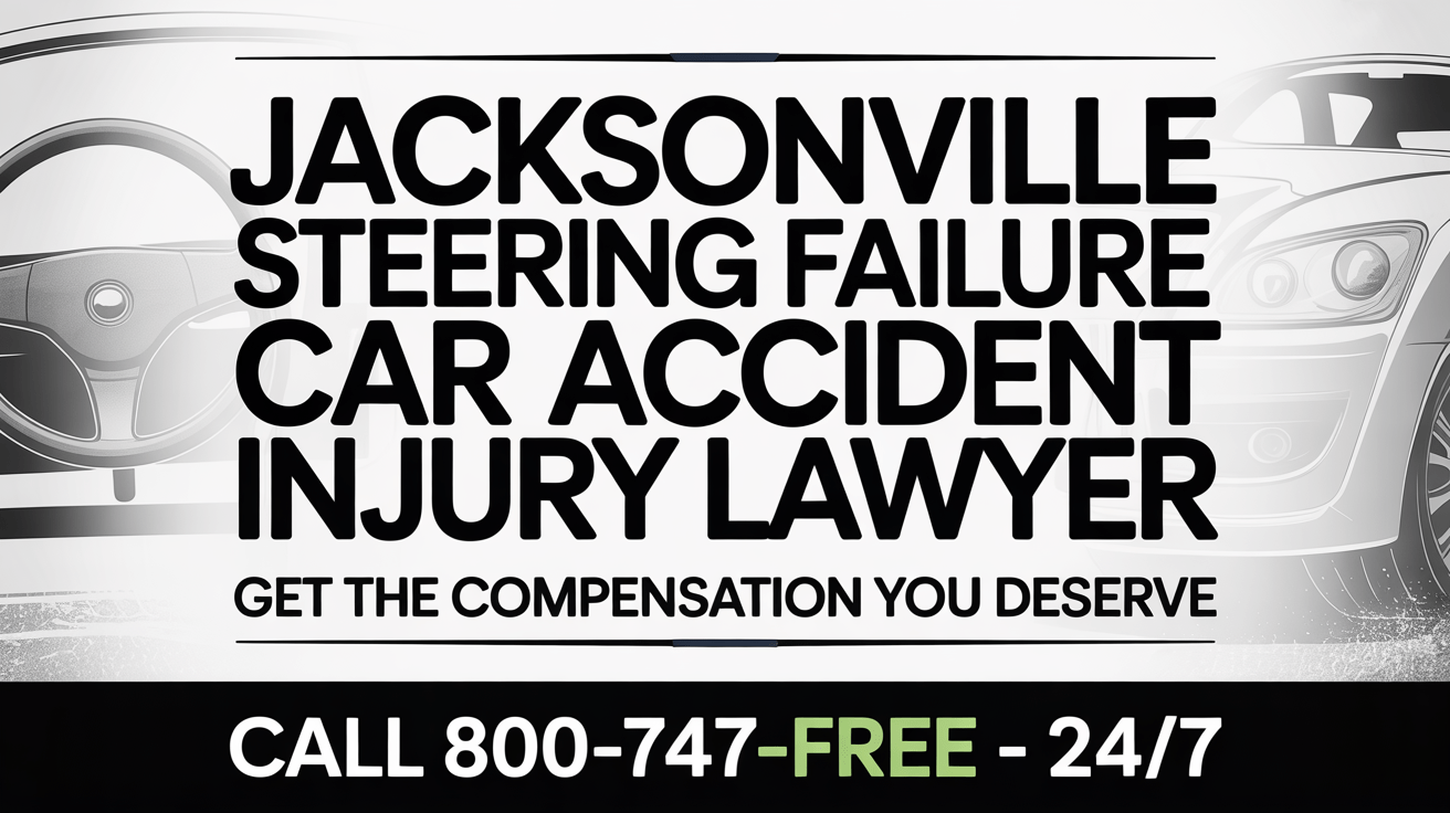 Jacksonville Steering Failure Car Accident Injury Lawyer