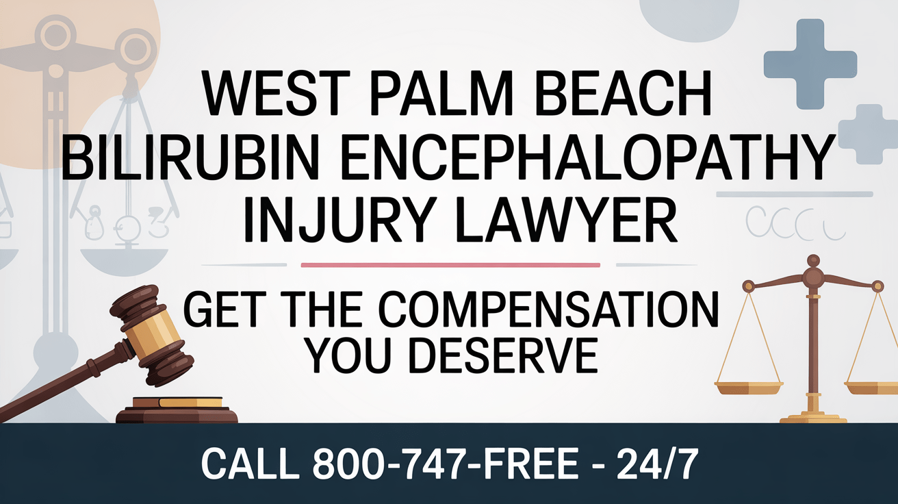 Abogado de lesiones por encefalopatía por bilirrubina en West Palm Beach