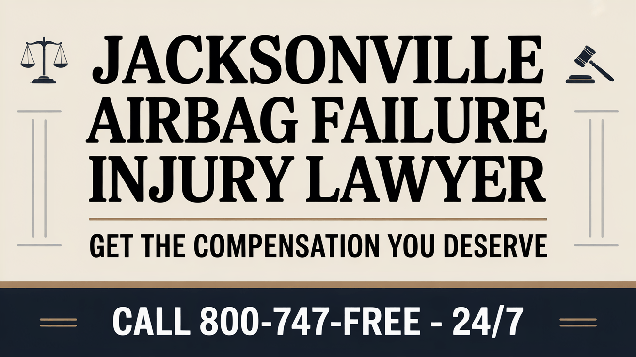 Abogado de Lesiones por Falla de Airbag en Jacksonville