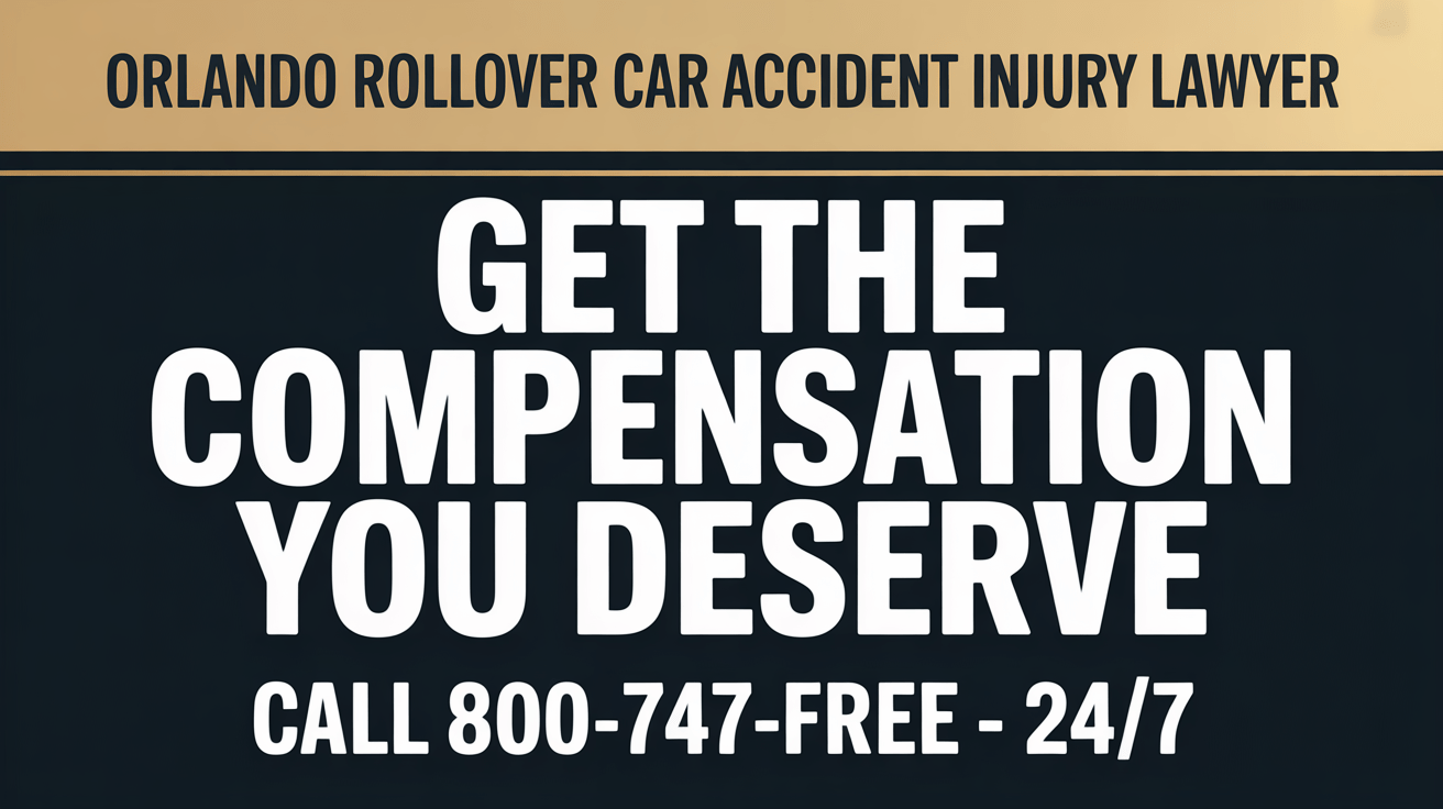 Orlando Rollover Car Accident Injury Lawyer