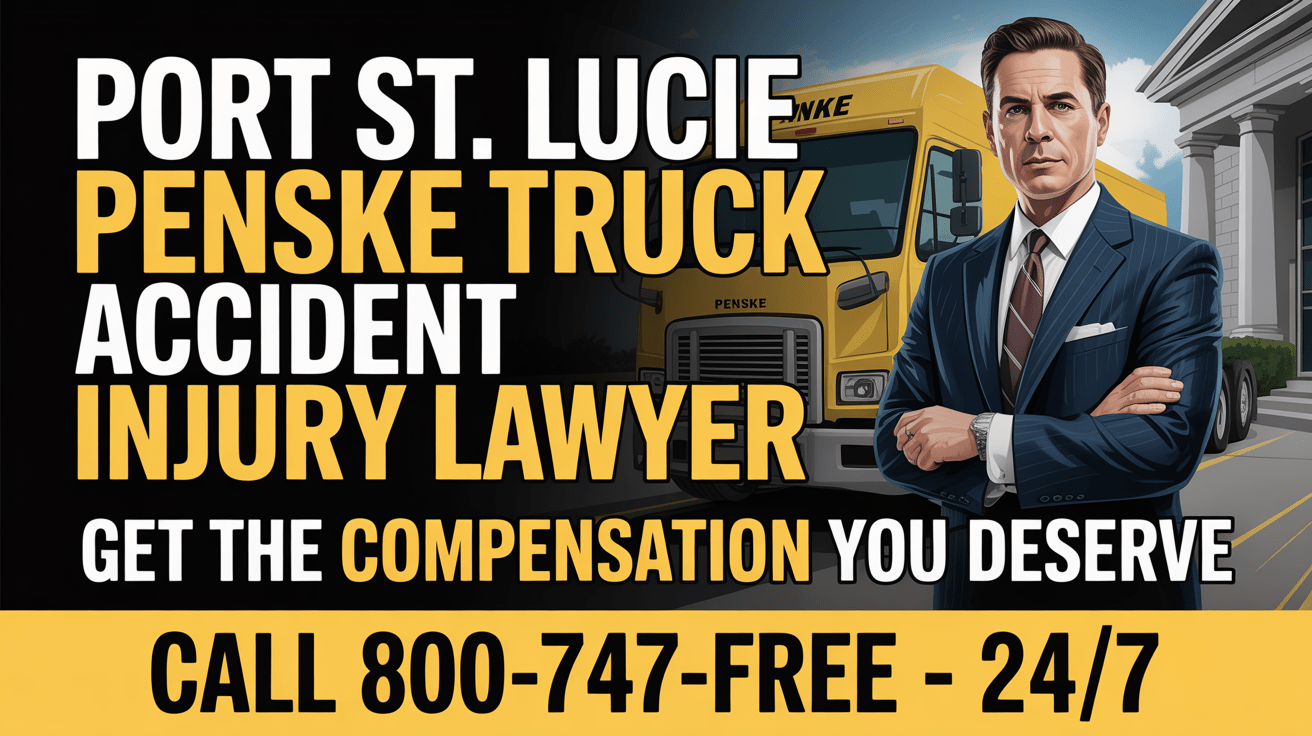 Port St. Lucie Penske Truck Accident Injury Lawyer