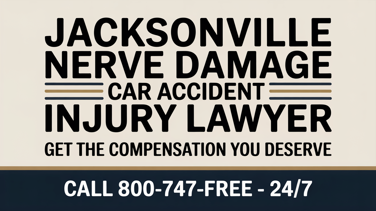 Jacksonville Nerve Damage Car Accident Injury Lawyer