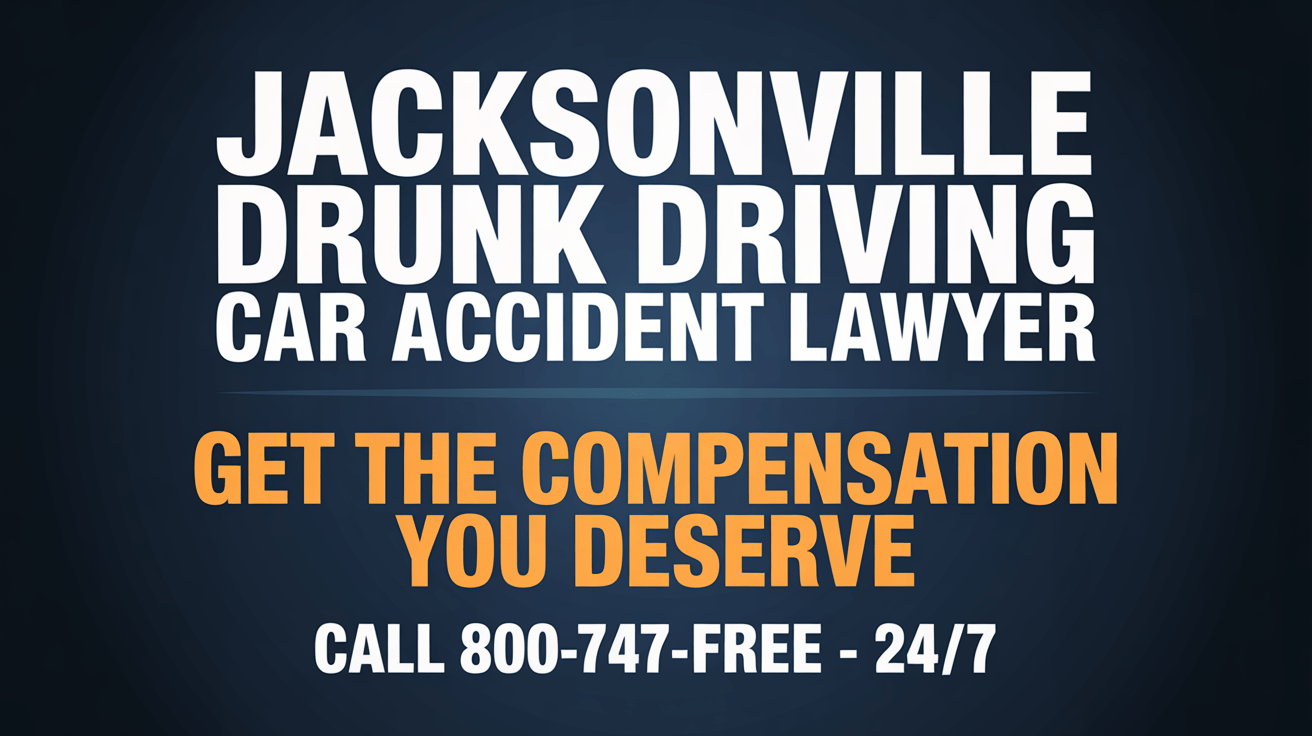 Jacksonville Drunk Driving Car Accident Lawyer