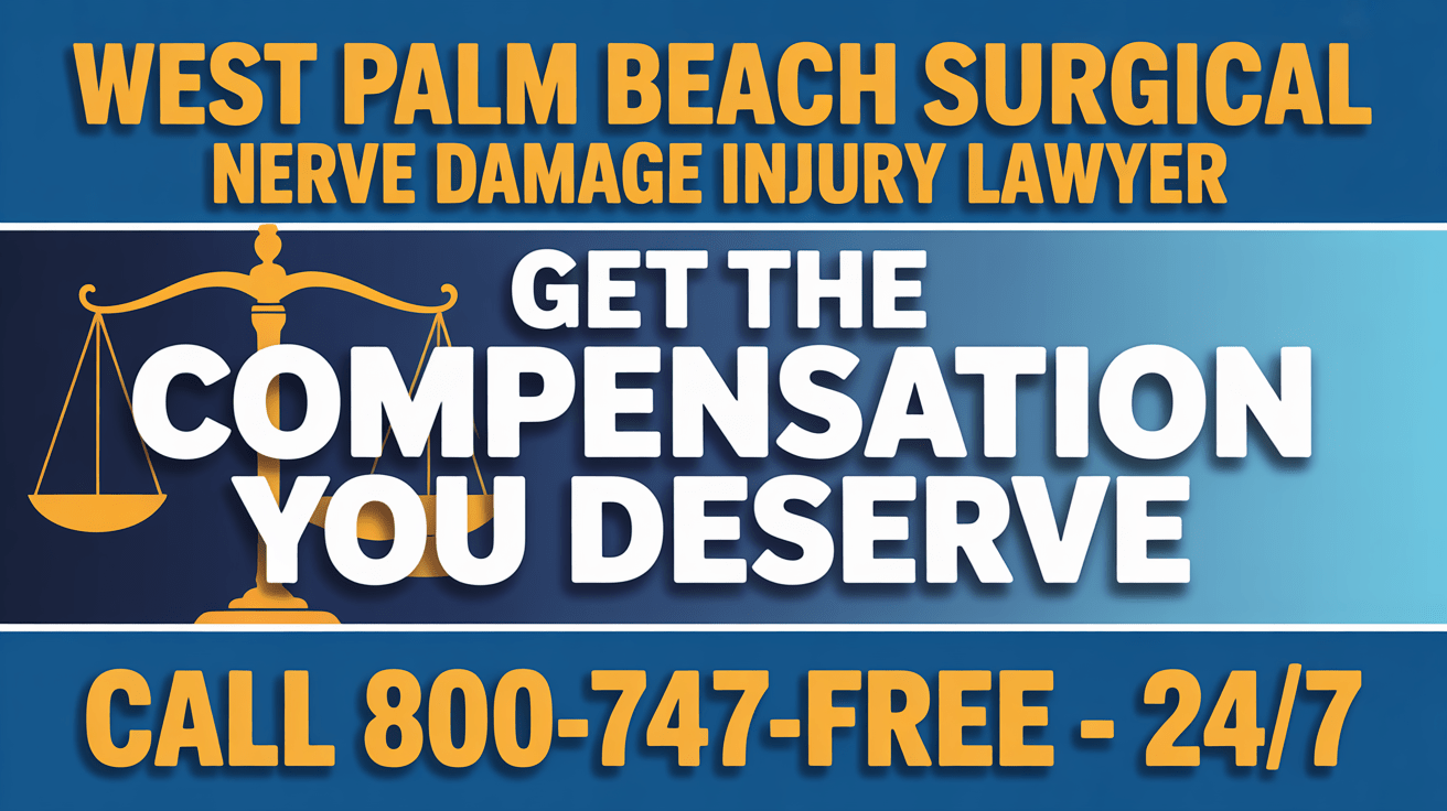 Abogado de Lesiones por Daño Nervioso Quirúrgico en West Palm Beach