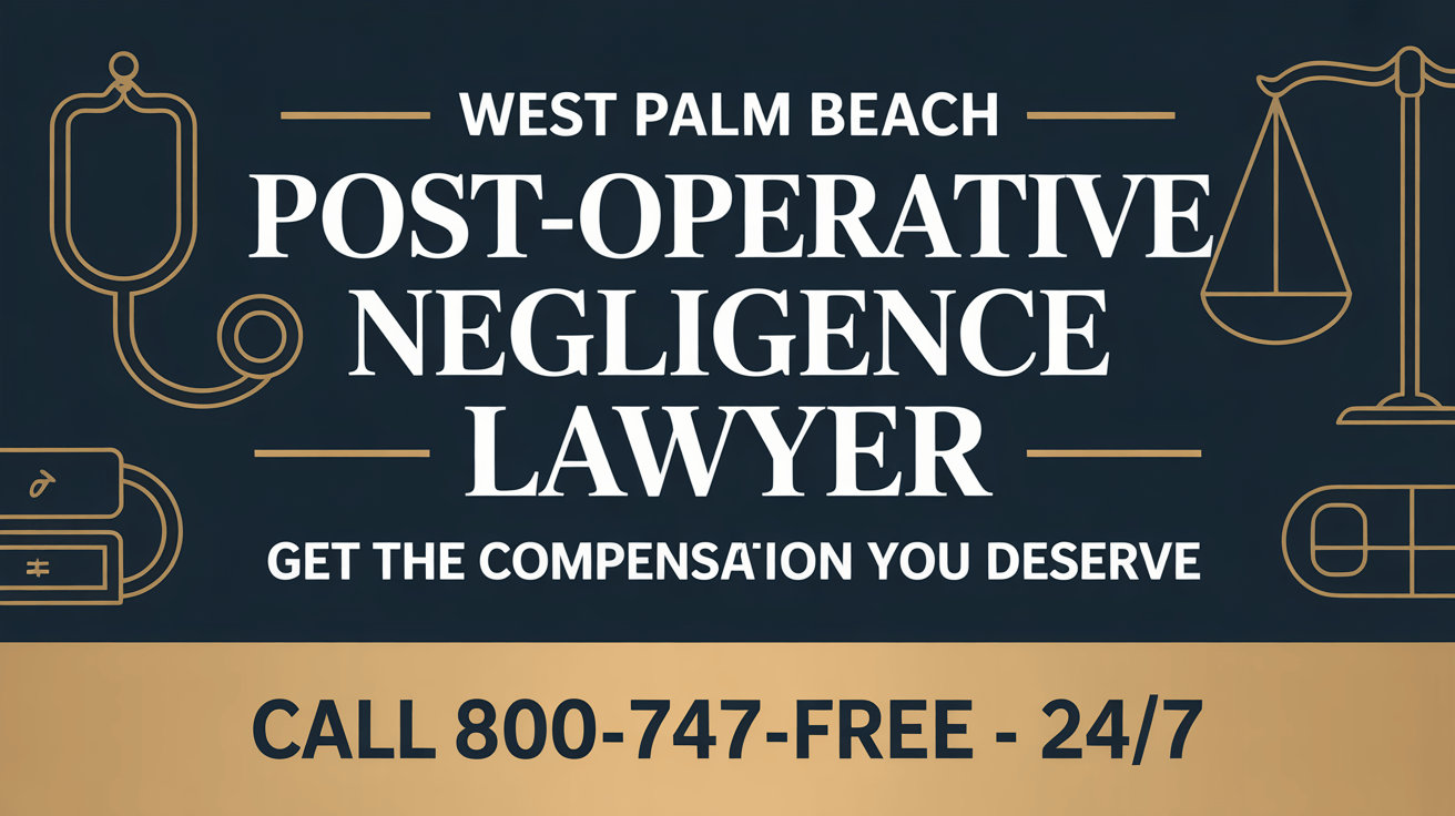 Abogado de Negligencia Postoperatoria en West Palm Beach