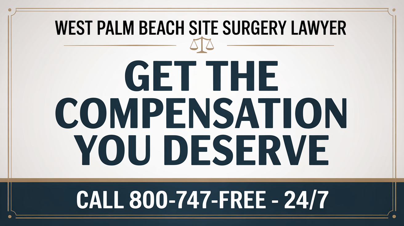 Abogado de Lesiones por Cirugía en el Sitio Equivocado en West Palm Beach