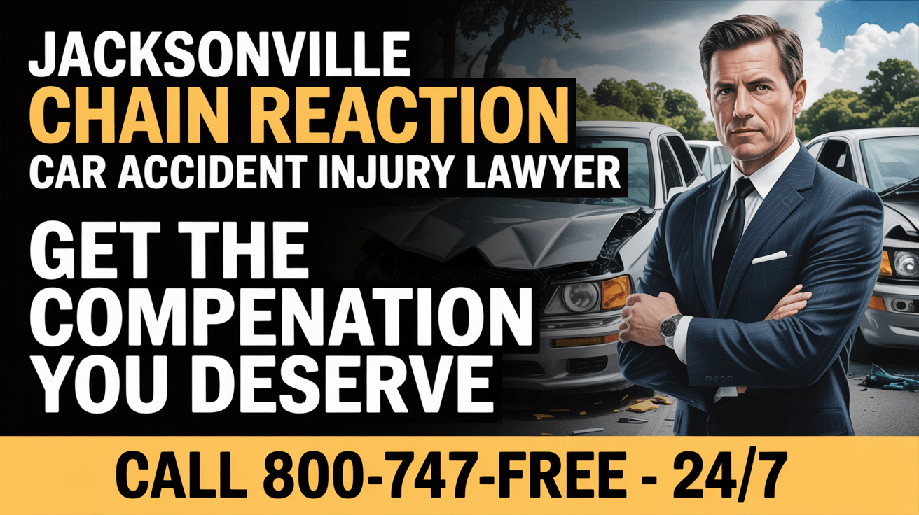 Jacksonville Chain Reaction Car Accident Injury Lawyer