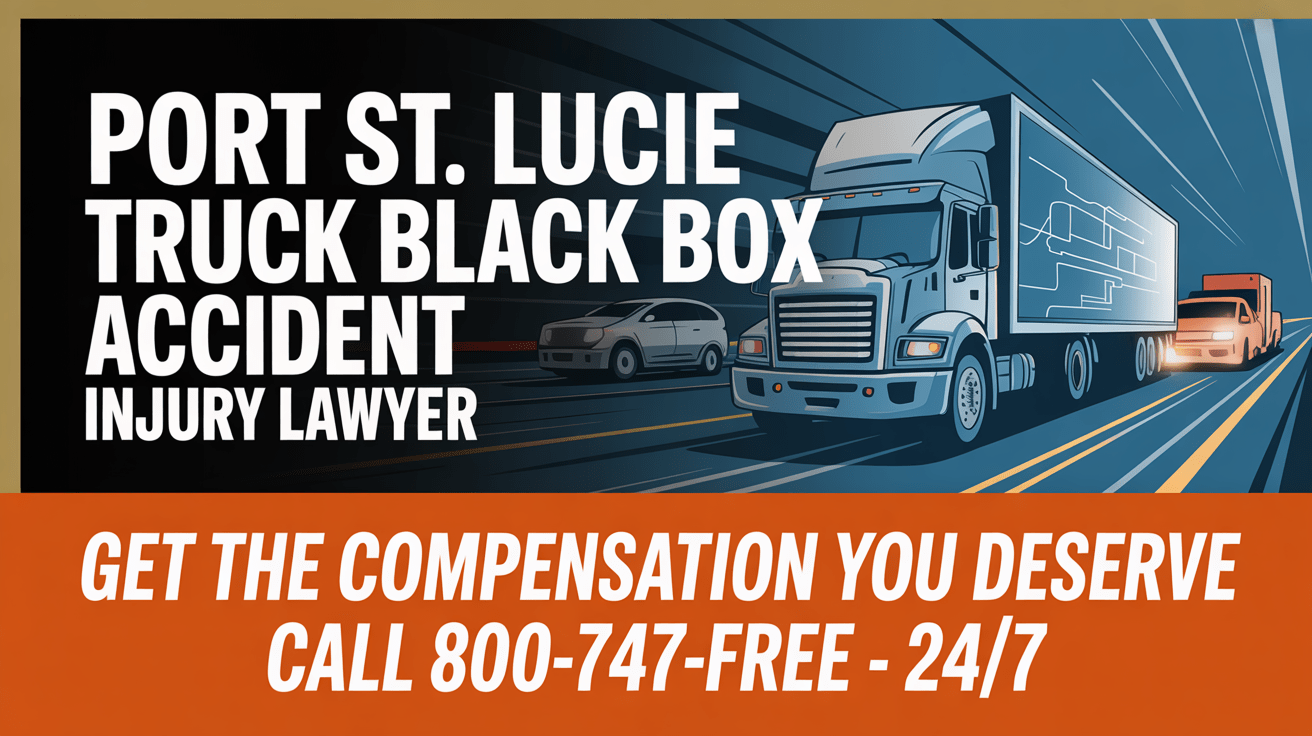 Port St. Lucie Truck Black Box Accident Lawyer