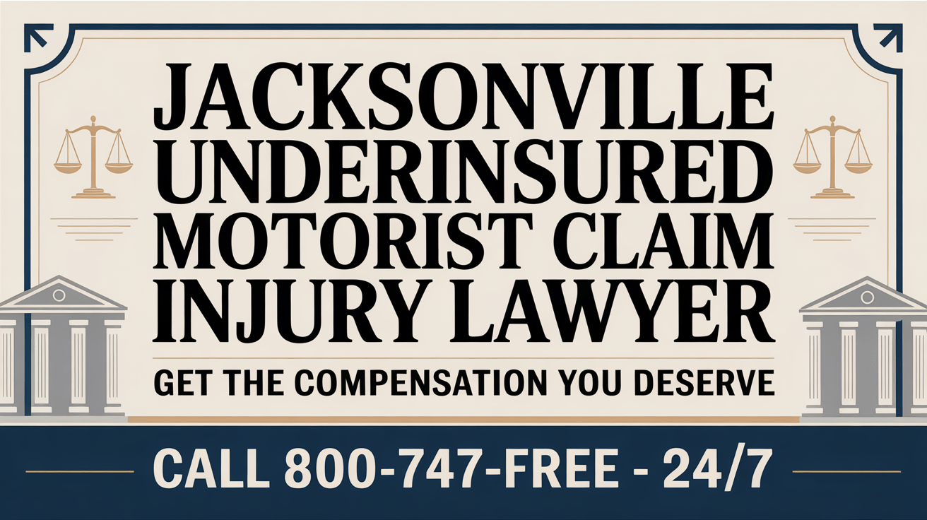 Abogado de Lesiones por Reclamación de Automovilista Subasegurado en Jacksonville