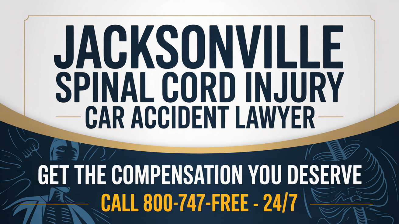 Abogado de Accidentes de Coche con Lesiones de Médula Espinal en Jacksonville