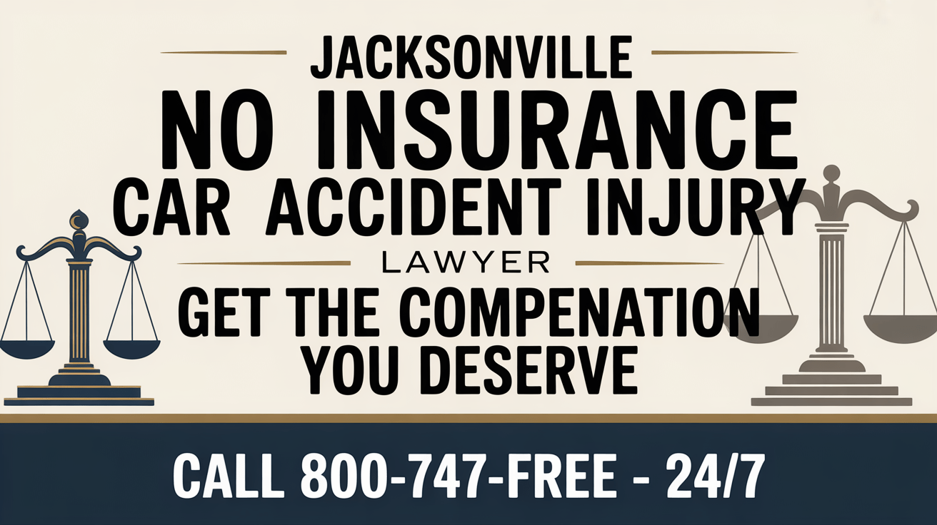 Abogado de Lesiones por Accidentes de Automóvil sin Seguro en Jacksonville