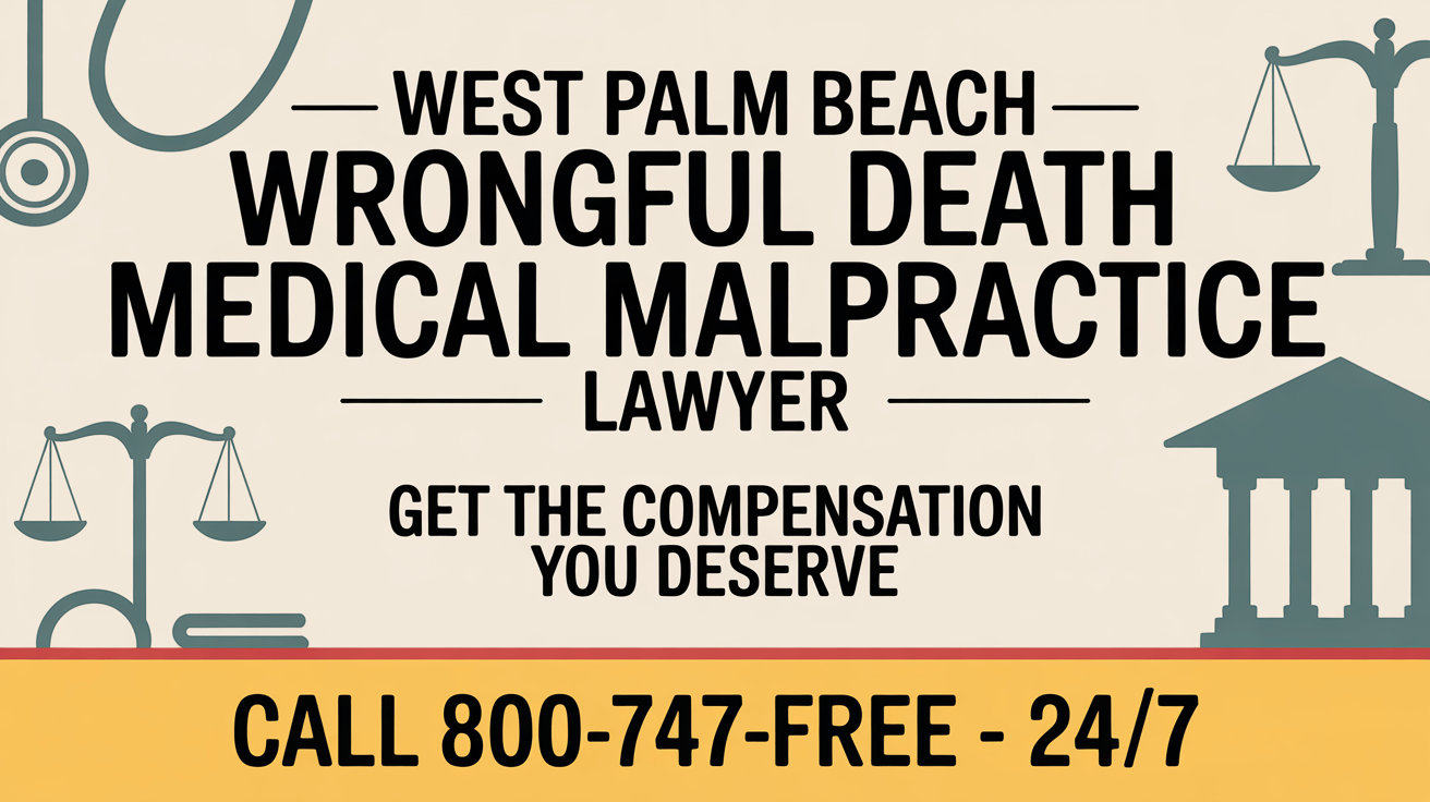 Abogado de negligencia médica por muerte injusta en West Palm Beach