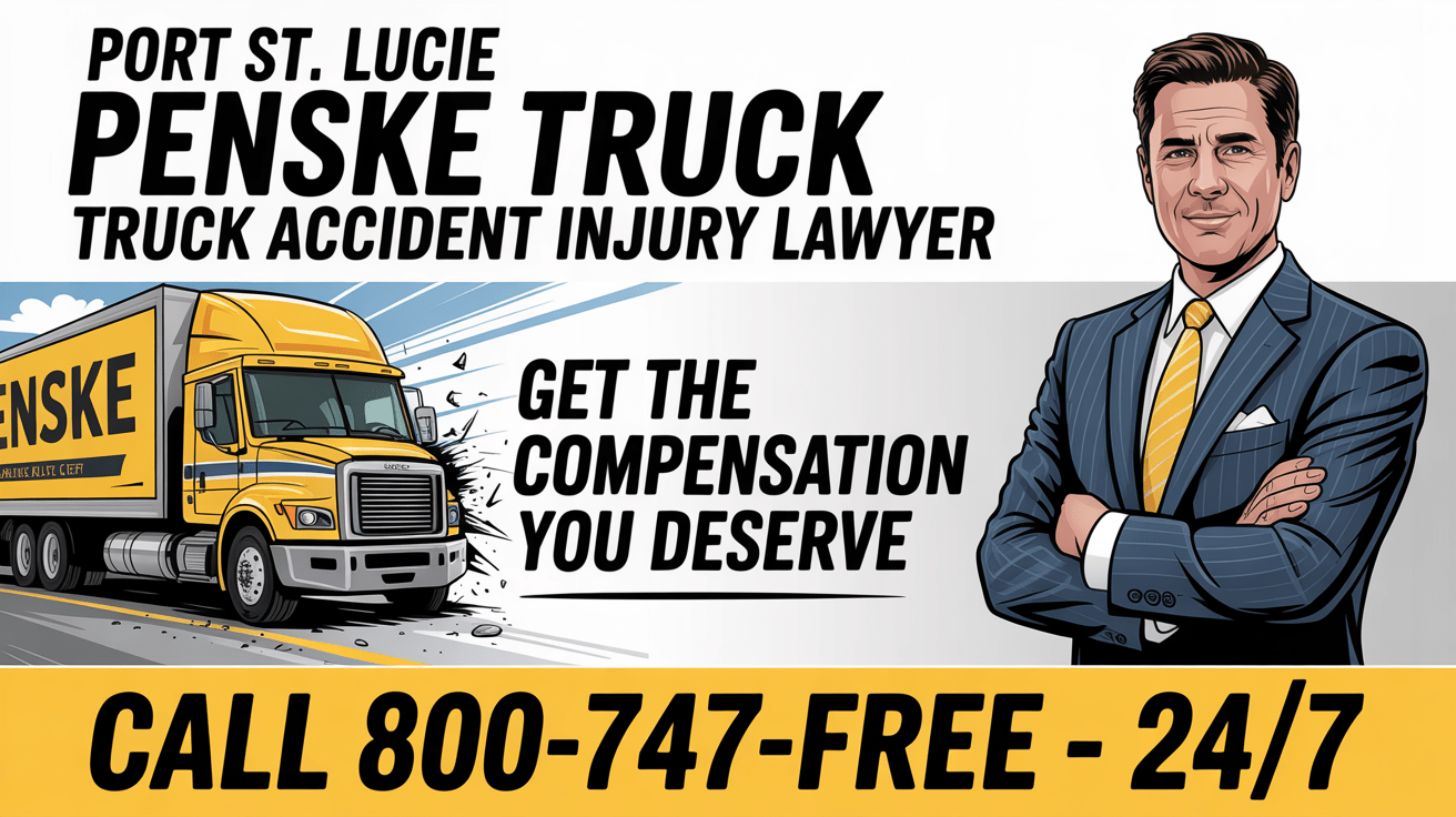 Port St. Lucie Penske Truck Accident Injury Lawyer