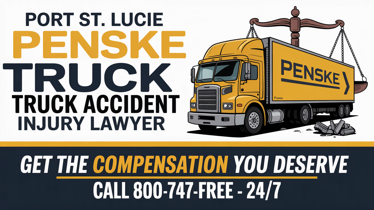 Port St. Lucie Penske Truck Accident Injury Lawyer